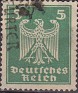 Germany 1924 Eagle 5 Brown Scott 331. Alemania 1924 Scott 331. Uploaded by susofe